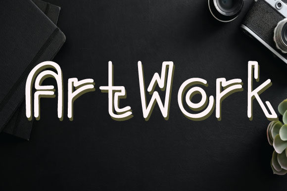 Artwork: Elevate Your Brand with a Clean Display Font