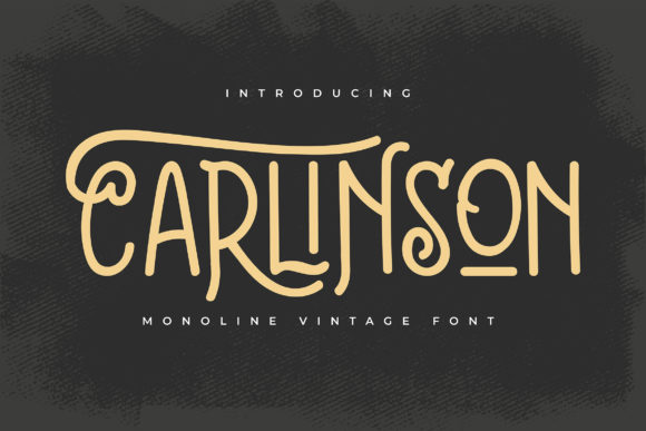 Carlinson Font Review: Retro Display Typography for Campaigns