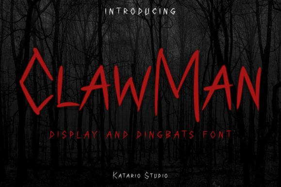 ClawMan: The Perfect Font for Halloween-Themed Campaigns