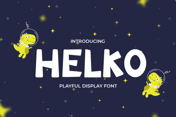 Discover Helko: A Charming Display Font for Creative Projects
