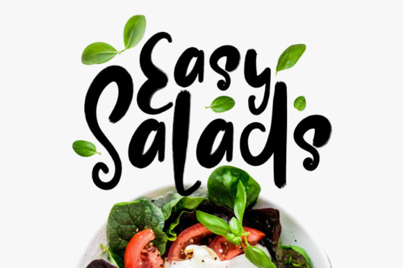 Discover the Versatility of Easy Salads Font