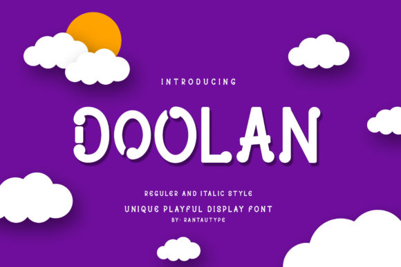 Enhance Your Brand with Doolan: A Playful Display Font