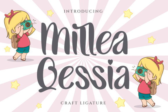 Enhance Your Brand with Millea Qessia: A Playful Display Font