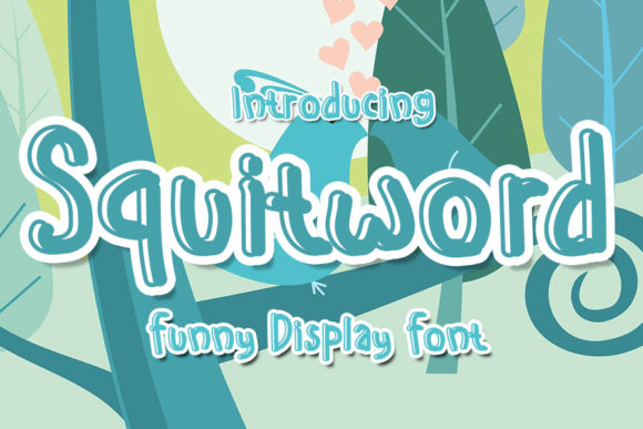 Enhance Your Campaigns with Squitword Display Font