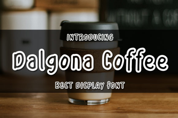 Enhance Your Web Design with Dalgona Coffee Font
