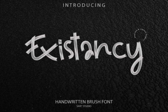 Existancy Font: Quirky Display Typography for Web Design