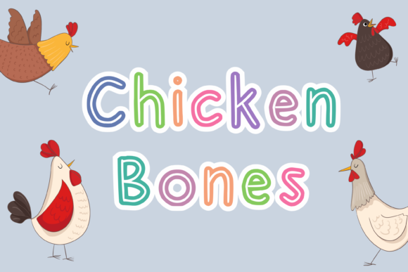 Exploring Chicken Bones: A Versatile Display Font