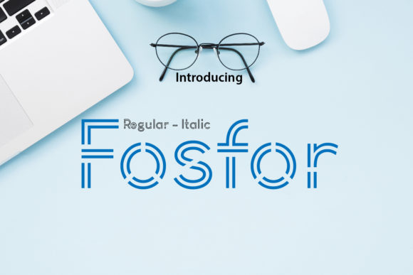 Fosfor: A Fresh and Unique Display Font for Marketers
