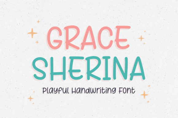 Grace Sherina: A Playful and Unique Display Font for Crafters