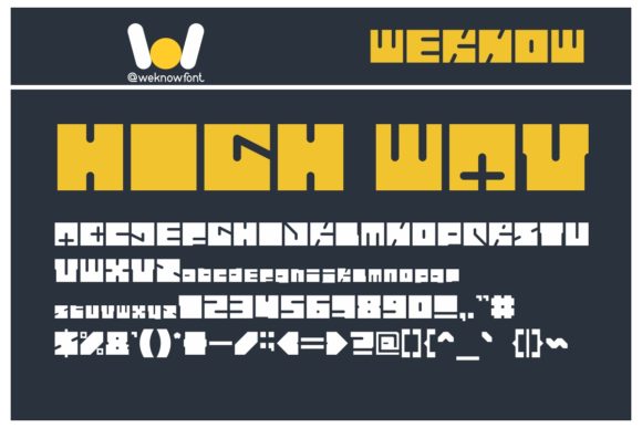 Highway Patrol: A Bold and Unique Display Font for Crafters