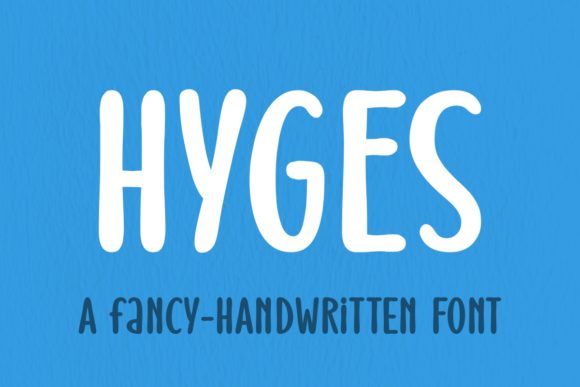 Hyges: A Bold and Casual Display Font for Marketers