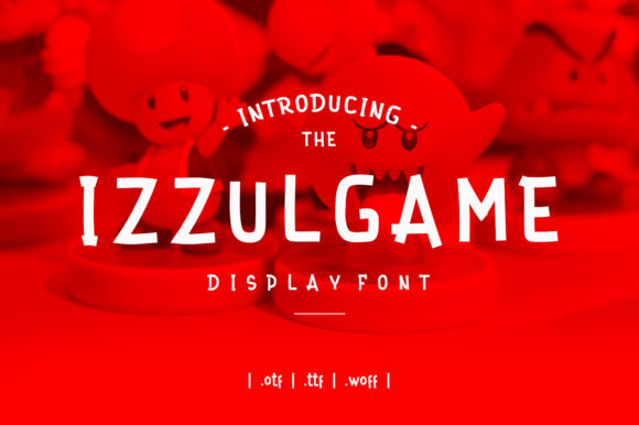 Izzul Game: A Unique Font for Crafters and Creators
