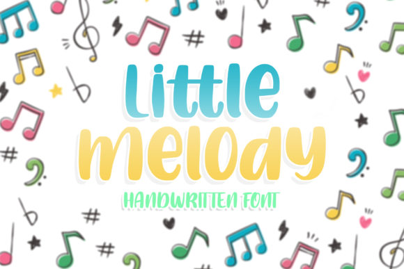 Little Melody: A Playful and Smooth Display Font for Editorial Design