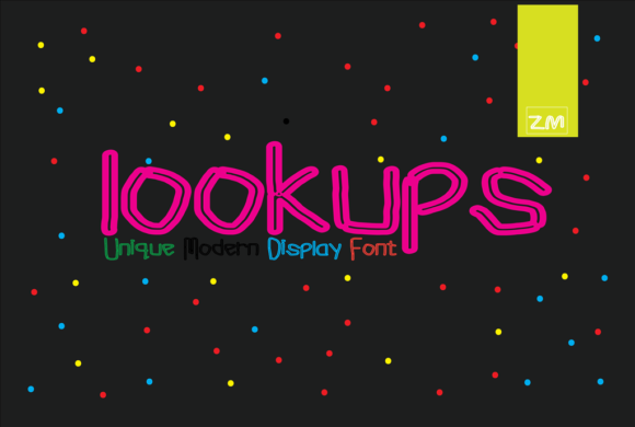 Lookups Font Review: A Tall Display Typeface for Crafty Branding