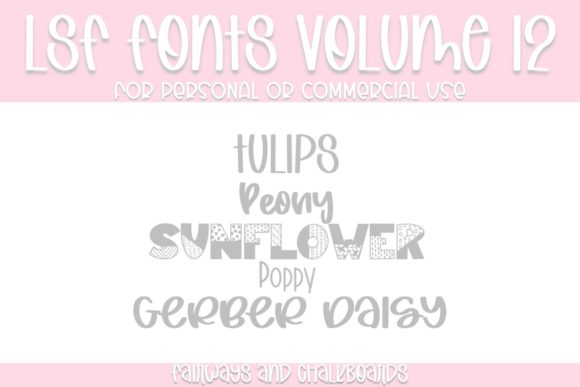 LSF Volume 12 Font for Professional Small Business Branding
