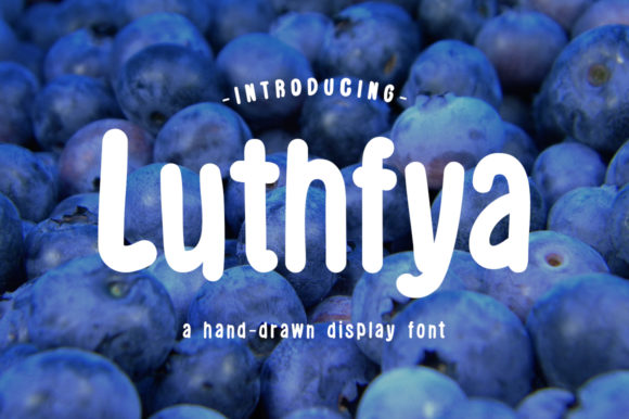 Luthfya Font: Bold Brushed Display for Digital Campaigns