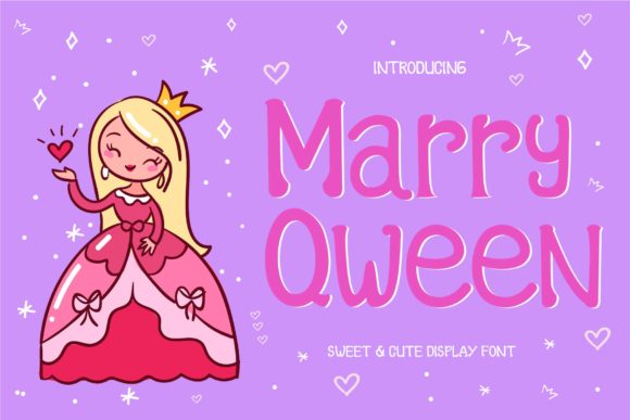 Marry Qween: A Versatile Display Font for Creative Campaigns