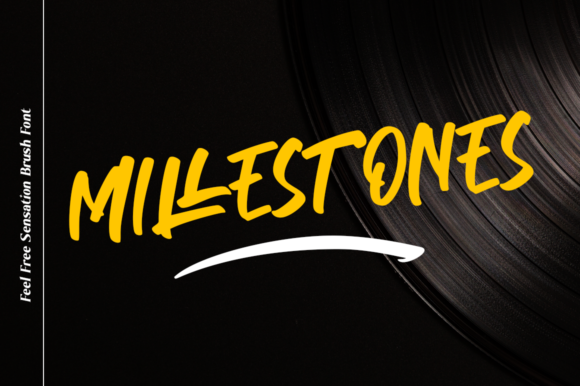 Millestones Font: Bold Display Type for Digital Campaigns