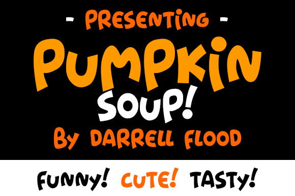 Pumpkin Soup: A Fun and Energetic Display Font for Makers