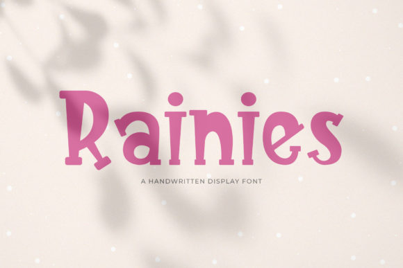 Rainies Font: Adding Joy to Small Business Branding