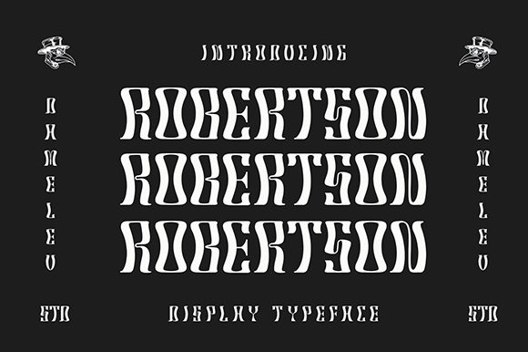 Robertson: A Unique Display Font for Creative Web Design