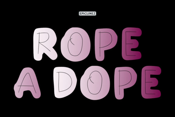 Rope a Dope: A Quirky Handwritten Font for Creative Branding