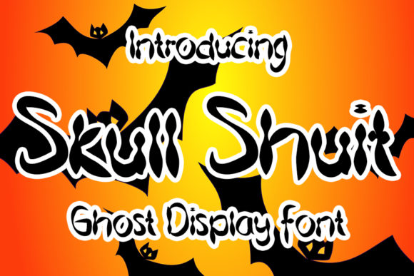 Skull Shuit: A Spooky and Charming Display Font