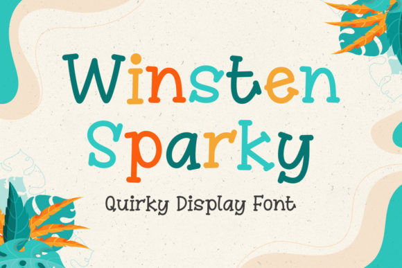 Winsten Sparky Font: Playful Display Typography for Web Design